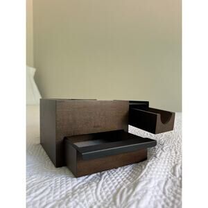 Umbra Stowit Walnut Jewelry Box